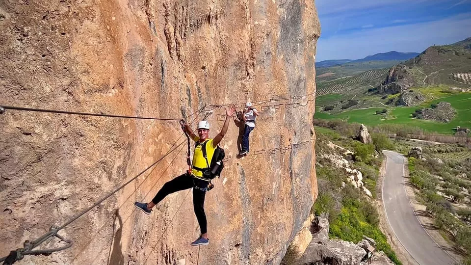 via ferrata en andalucia moclin granada