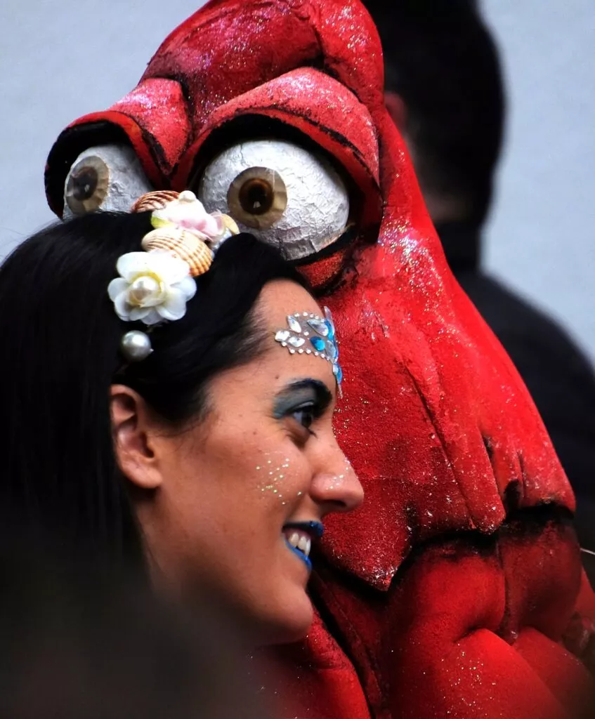 disfraz en carnaval de nerja