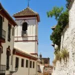 albayzin granada typical street