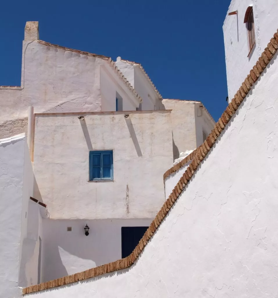 best things to see in Frigiliana white and blue houses