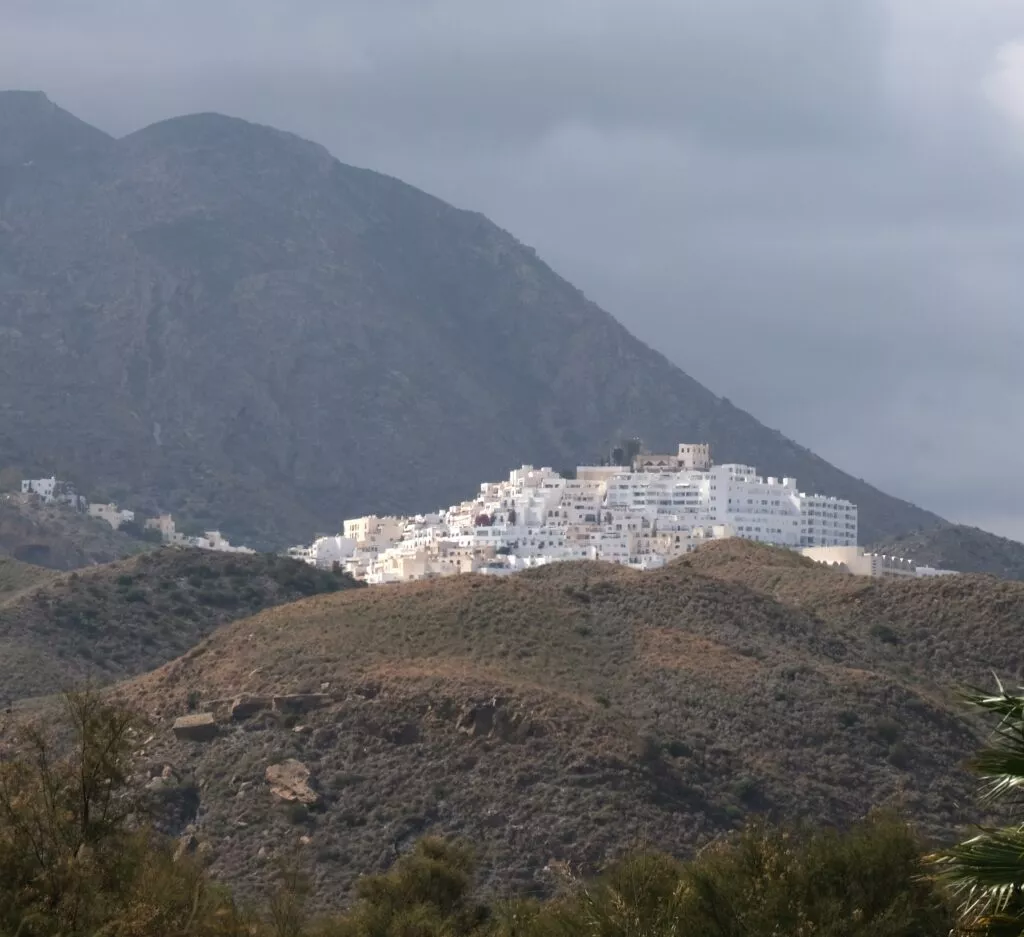 Mojacar what to see view on old muyaqar during the morrish period