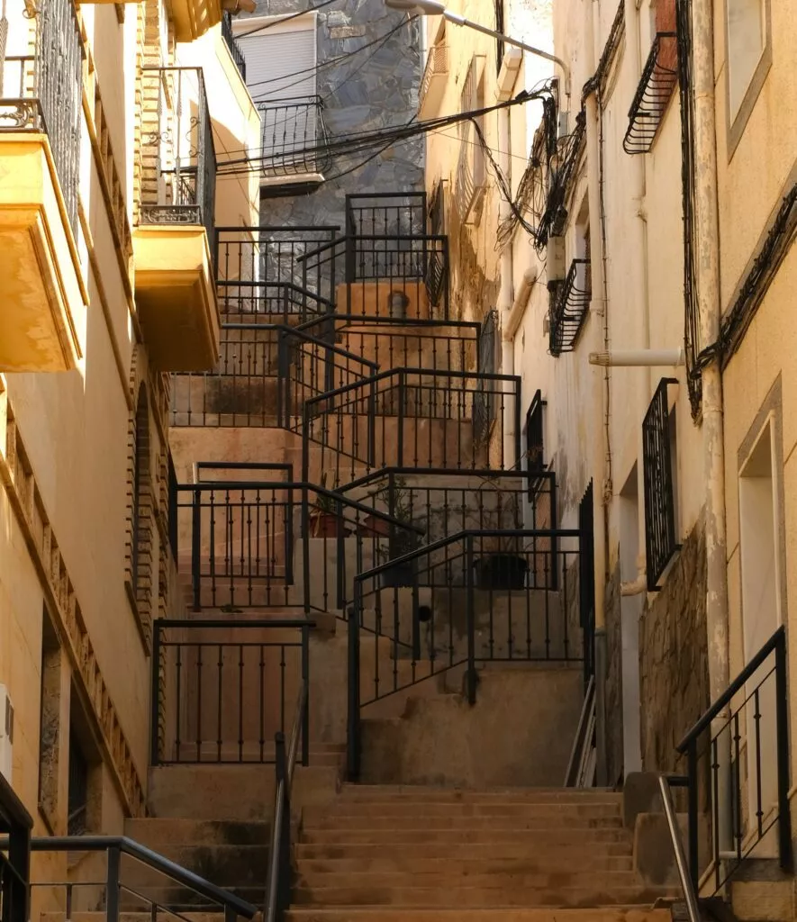 macael que voir escalier dans le centre de la ville