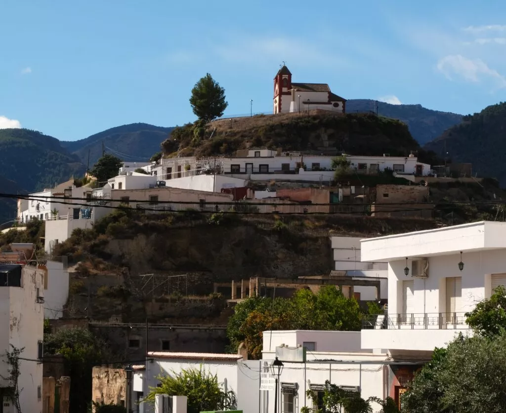 que ver en canjayar cerro de la ermita de san blas