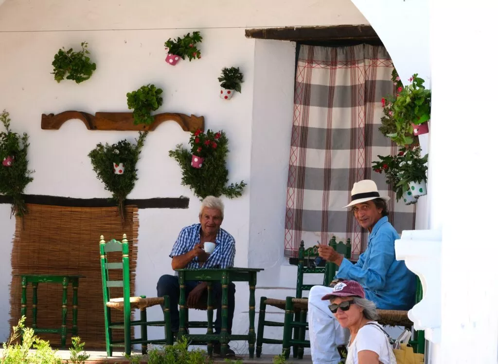 castellar de la frontera tour small terrace attached to the church of san salvador