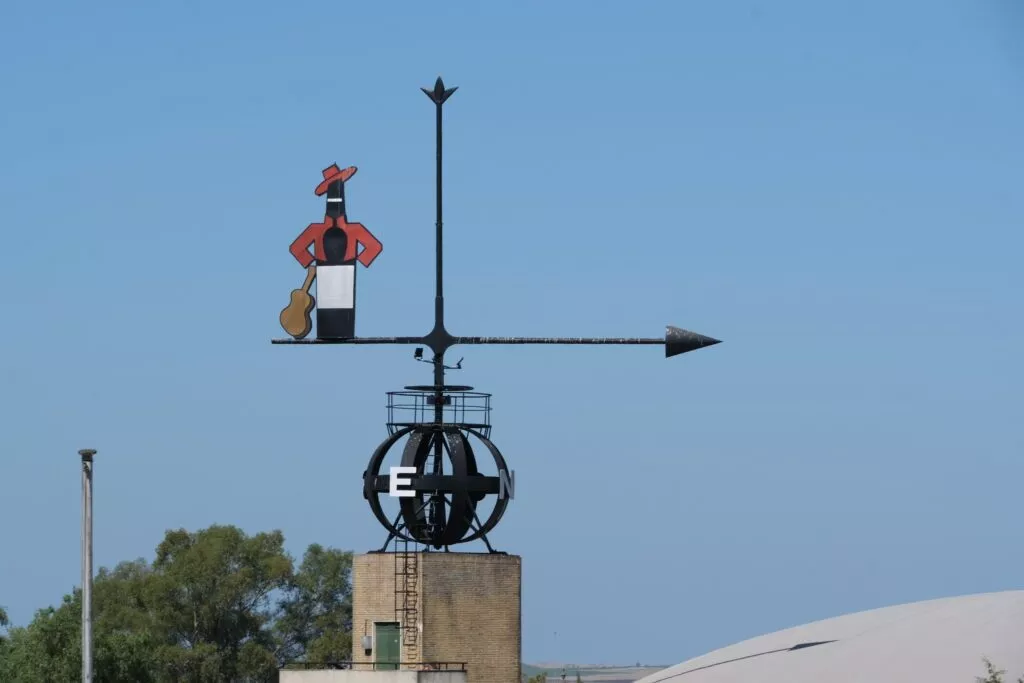 jerez de la frontera biggest weather vane of the world tio pepe cave gonzalez byass