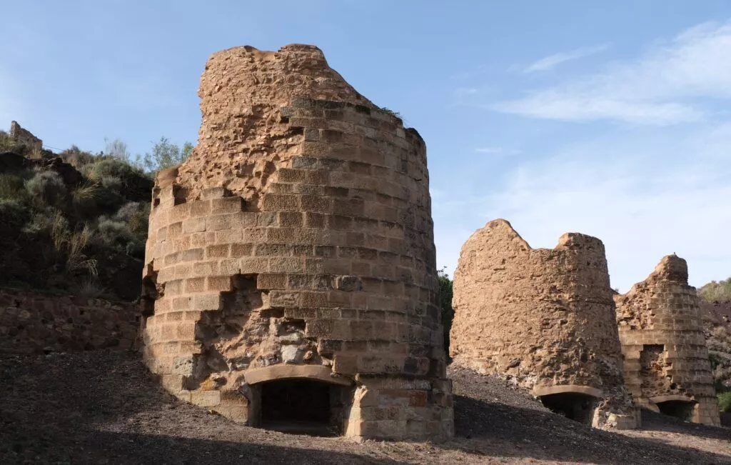 things to see in lucainena de las torres iron ore calcination furnaces