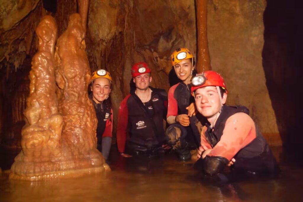 marbella outdoor activities caving in cave