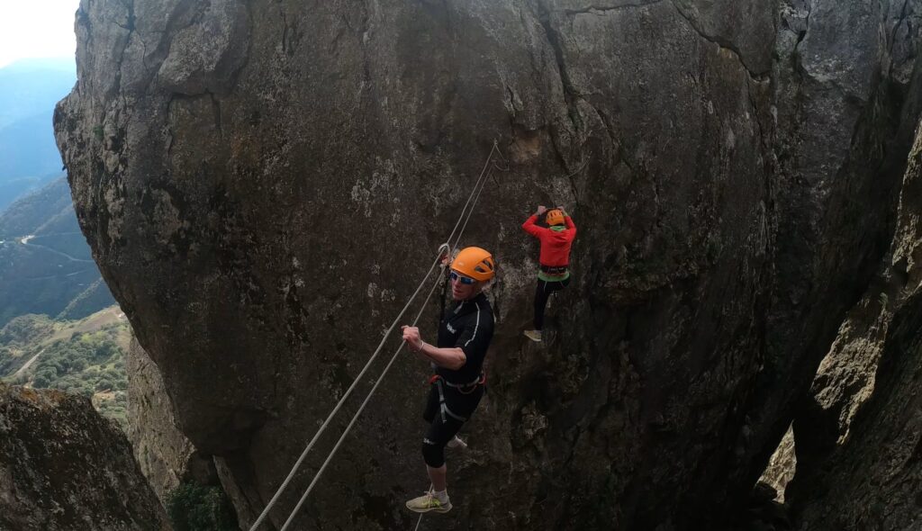 marbella outdoor activities via ferrata de benalauria