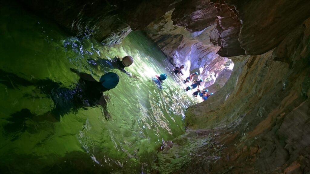 outdoor activities in marbella canyoning rio guadalmina