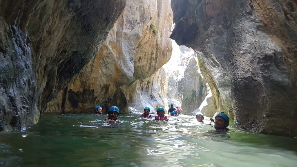 outdoor activities marbella canyoning rio guadalmina