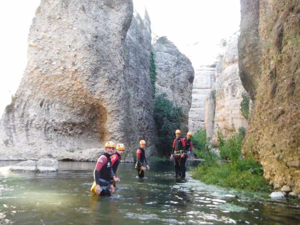 ronda activites plein air loisirs canyoning tajo de ronda