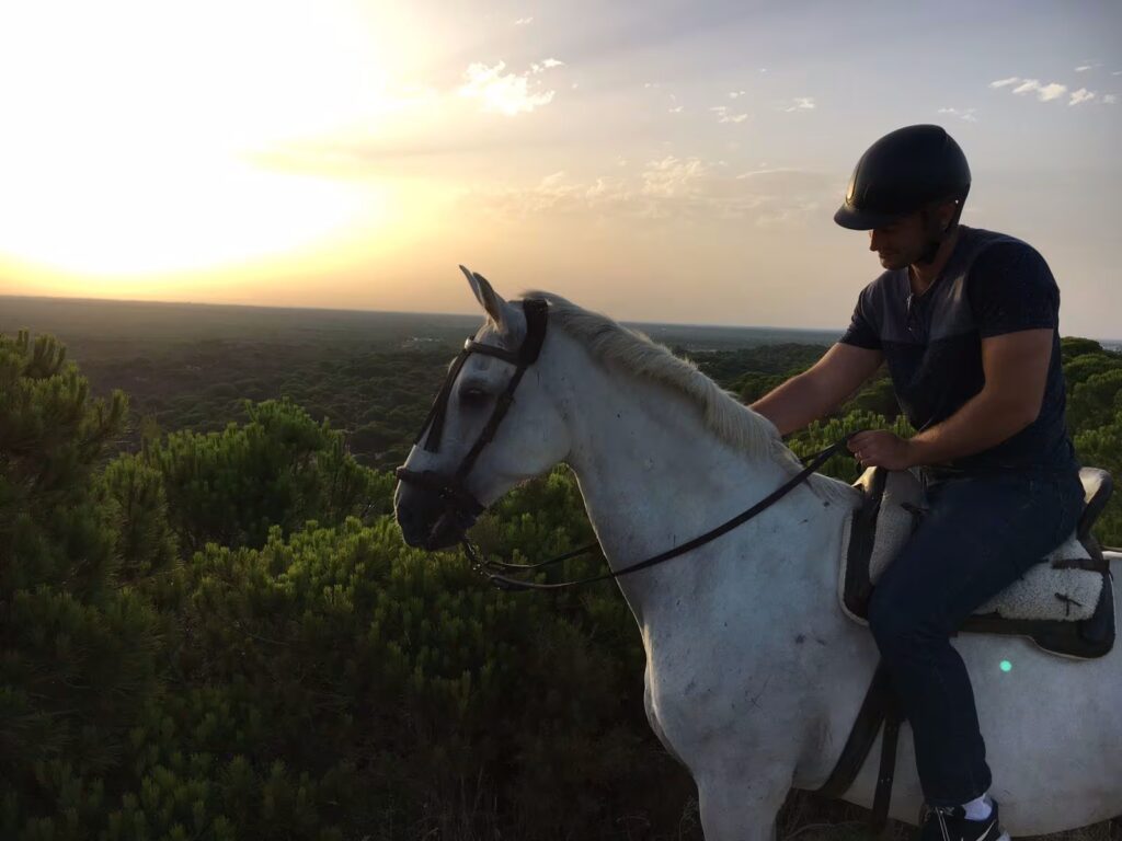 seville activites et loisirs balade a cheval dans le parc donana