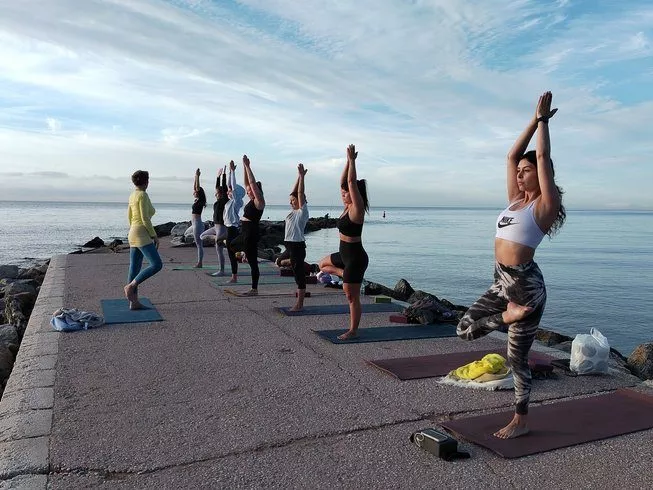 wellness retreat in marbella with yoga