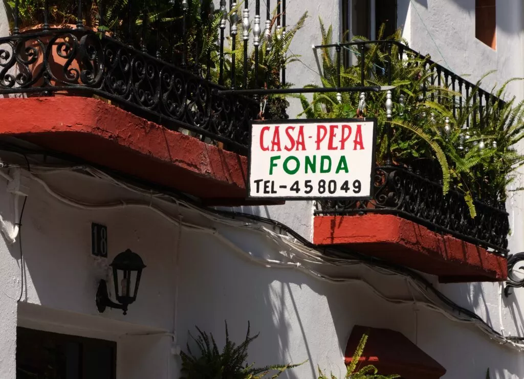 unusual restaurant in andalucia in carratraca fonda casa pepa