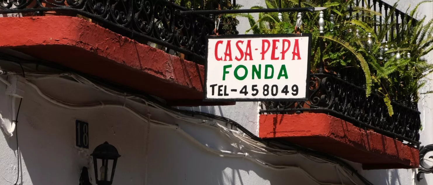 unusual restaurant in andalucia in carratraca fonda casa pepa