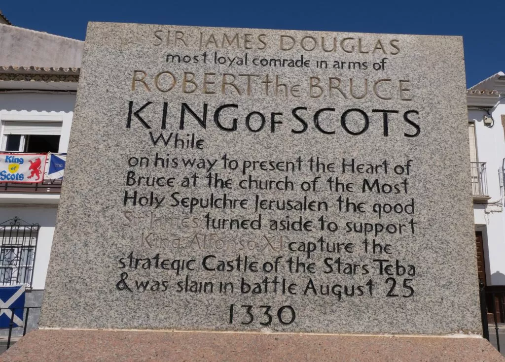 douglas days in teba tribute to sir james douglas