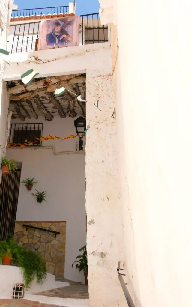 typical and authentic andalucia los guajares guajar faraguit typical house